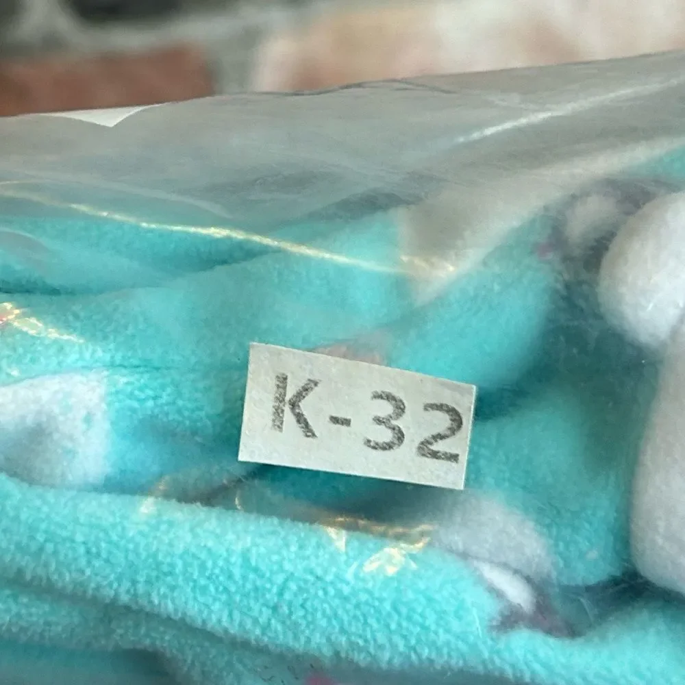 5‎ for $25🔥3M Baby Girl Carters Light Blue Polar Bear Foot Sleeper Bodysuit